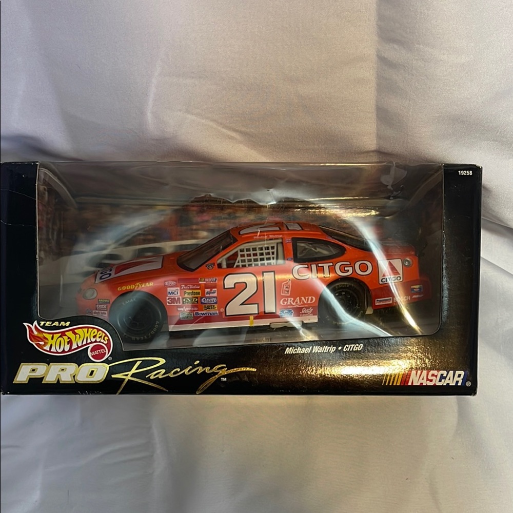 Hot Wheels NASCAR Diecast Car - Orange
